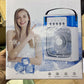 Mini Air Cooler Fan With Evaporative Cooling | Portable Household Air Conditioner 3 Speed | Random Colour